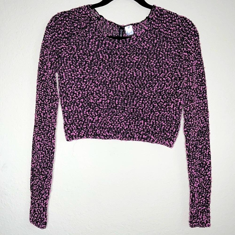 H&M Long Sleeve Crop Top.